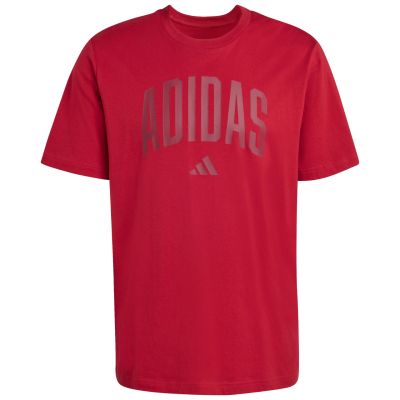 2. Adidas Collegiate Lineage Men's T-Shirt Red KH4593