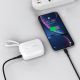 4. Dudao K32 22.5W 10000 mAh Powerbank with Built-in USB-C/ Lightning Cable - White