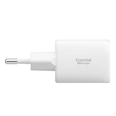 3. Spigen Essential EE352EU USB-C / USB-A 35W Wall Charger - White