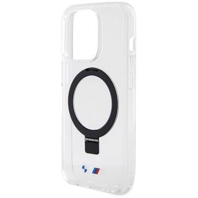 6. BMW Ring Stand M Collection MagSafe Case for iPhone 15 Pro - Clear