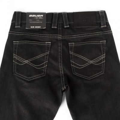 10. Bauer Denim-Slim Fit Sr. Pants