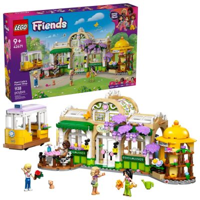 12. LEGO Friends 42671 Green Café and Flower Shop