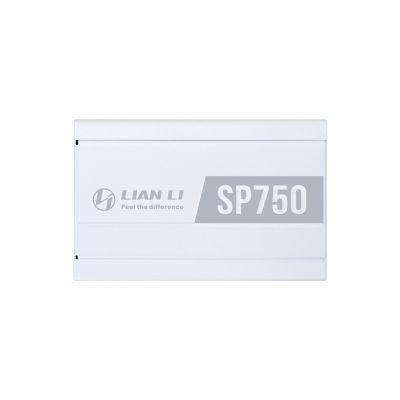 8. Lian Li SP750 V2 Gold 750 Watt Power Supply, White
