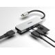 3. D-Link DUB-M530 Wired Docking Station USB 3.2 Gen 1 (3.1 Gen 1) Type-C Aluminum, Black