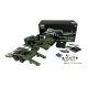 10. Amewi Ural B36 6WD Military Truck with Lowbed Trailer 1:16 RTR Green