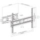 4. Equip 650337 TV Mount 2.03 m (80") Black