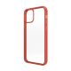 3. PanzerGlass Mandarin Clear Case for iPhone 12 / 12 Pro - Clear Red