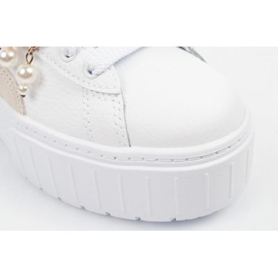 3. Puma Mayze Coquette Women's Sneakers White Platform Sports Shoes