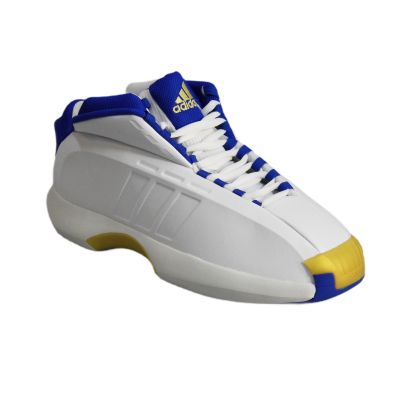 3. Adidas Crazy 1 Cloud White Bold Blue Men's Basketball Sneakers - IG3734