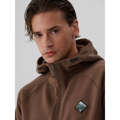4. Men's regular hooded sweatshirt 4F 4FRAW26TSWSM3161-81S