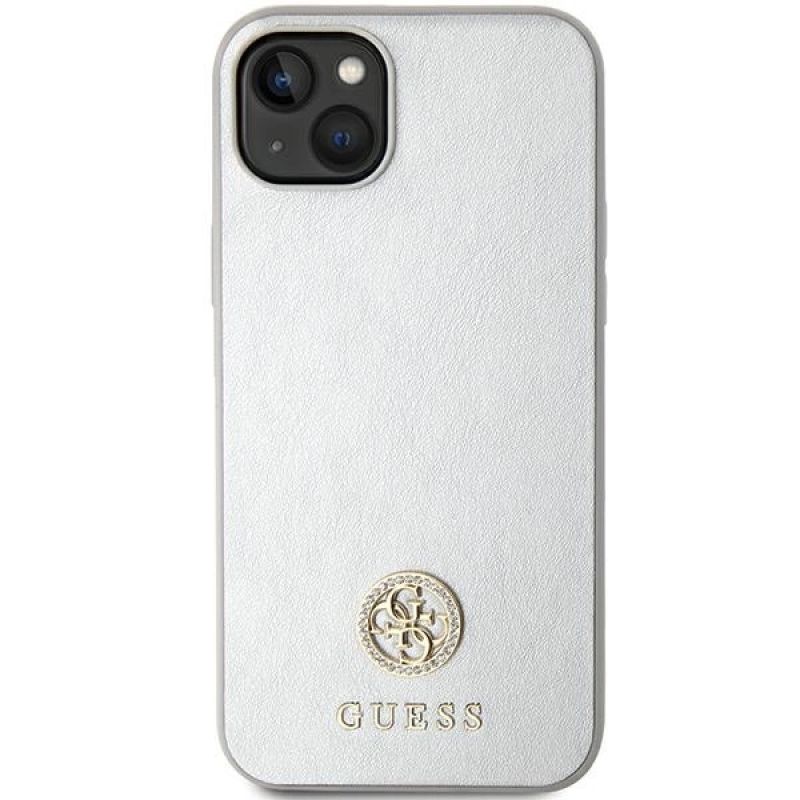 3. Guess GUHCP15MPS4DGPS iPhone 15 Plus 6.7" silver/silver hardcase Strass Metal Logo