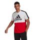 2. adidas Essentials Colorblock Single Jersey Tee M HE4330
