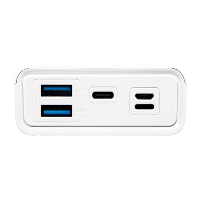 2. BLOW POWER BANK 20000MAH QC+PD 20W + LIGHTNING WHITE PB20E