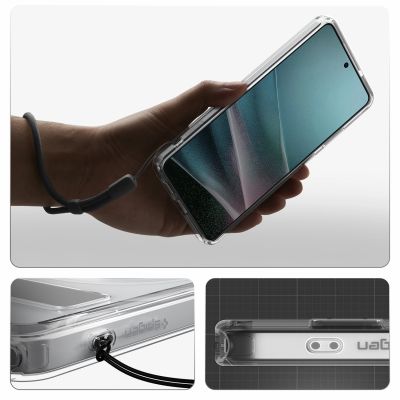 15. Spigen Ultra Hybrid S Mag MagSafe Case for Samsung Galaxy S26 Ultra - Clear and White