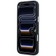 5. Karl Lagerfeld Grained Elongated Logo MagSafe Case for iPhone 17 Pro Max / 18 Pro Max - Black