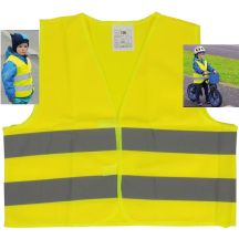 DUNLOP YELLOW REFLECTIVE VEST FOR CHILDREN