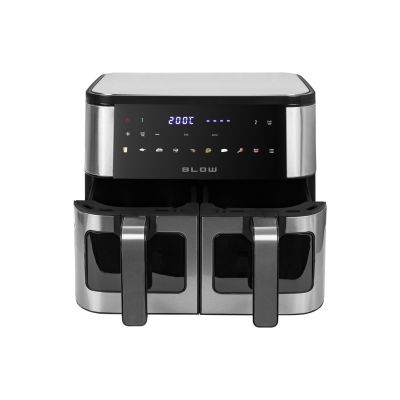 9. AIR FRYER BLOW 2500W 9L fat-free fryer, two-chamber