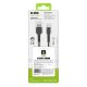 2. SBS TECABLEMICROC15K USB-A - USB-C Cable 1.5m - Black