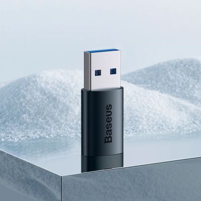 8. Baseus Ingenuity Series Mini Adapter USB 3.1 OTG to USB Type C Blue (ZJJQ000103)