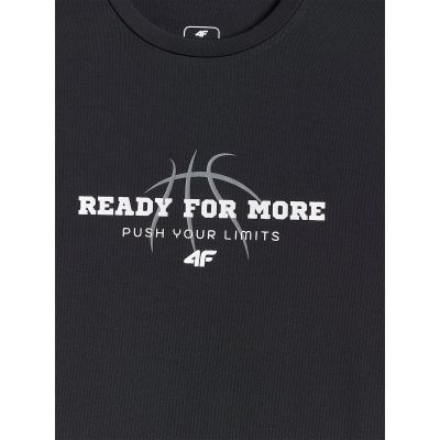 8. Boy's quick-drying sports T-shirt 4F 4FJRSS26TFTSM2390-20S