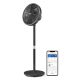 12. Philips CX3550/01 3000 Series Standing Fan Black