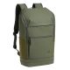 24. Rivacase Eden Backpack Travel Backpack Olive Waxed Leather (Pull Up), Polyester, Recycled Polyethylene Terephthalate (rPET)