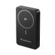Powerbank Wozinsky WLWP-10KA0Y3S 22.5W PD Qi2 10000 mAh, with stand, 1x USB-A, 1x USB-C - black