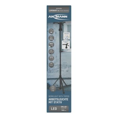 14. Ansmann Triohead 7000R Black LED 66 W