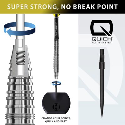 3. Harrows NX-90 Tapered QP darts 90% steeltip