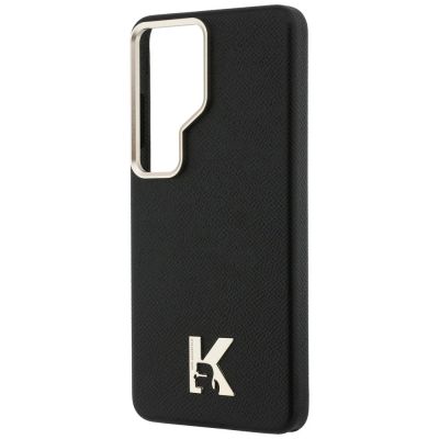 6. Karl Lagerfeld K Metal Logo MagSafe Case for Samsung Galaxy S26 Ultra - Black
