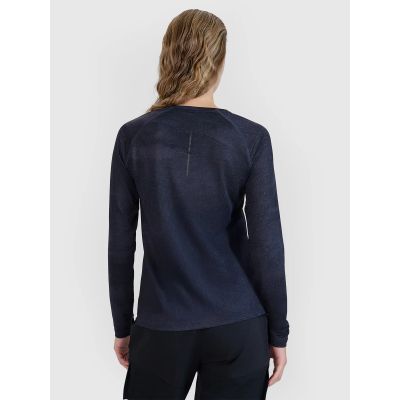 6. Women's quick-drying cycling longsleeve 4F 4FWSS25TFLOF344-20A