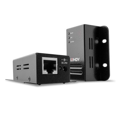 Lindy 42680 Network Extender Network Transmitter and Receiver Black