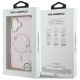 8. Karl Lagerfeld IML Choupettes Karl Script Logo MagSafe iPhone 17 Case - Pink