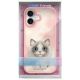 9. Nimmy Big Eyed Pet 2.0 Cat Case for iPhone 17 - Pink