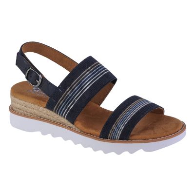 Skechers Desert Kiss Hi - Tea Time 113863-NVMT Navy 36