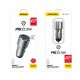 5. Dudao USB / USB Car Charger Type C Power Delivery Quick Charge 22.5 W Gray (R4PQ)