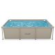 3. VIRTUFIT RECTANGULAR SWIMMING POOL 260 x 180 CM WITH FILTER PUMP BEIGE
