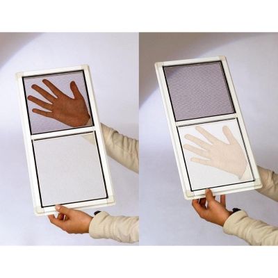 23. MOSQUITO NET WINDOW 150X180 WHITE POLYESTER + VELCRO TAPE