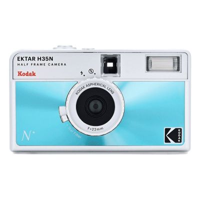 Kodak EKTAR H35N Compact 35mm Movie Camera Blue, Silver