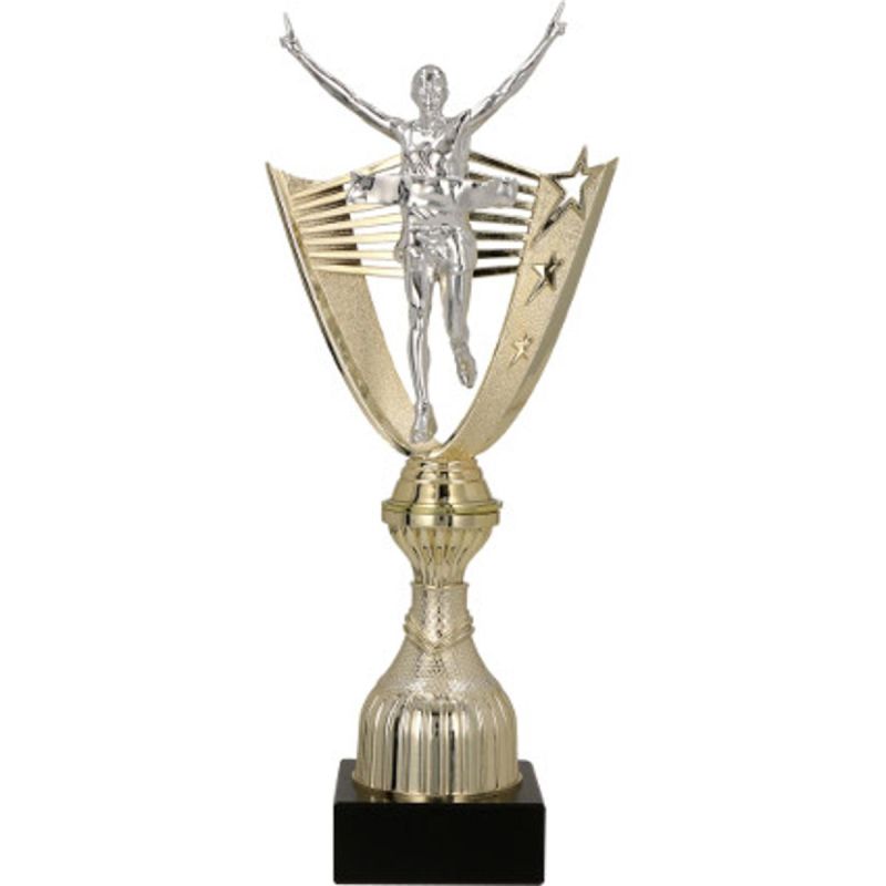 6. REGIS gold plastic cup