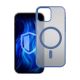 6. 3mk Frosty MagCase Blue Case for Apple iPhone 12 Pro Max - Transparent