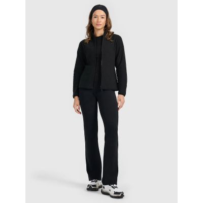 3. Women’s Slim-Fit Fleece Jacket with Stand-Up Collar 4F 4FRAW25TFLEF496-20S