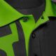 7. Harrows Rapide Black and Green Polo Shirt