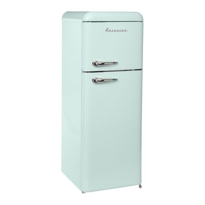 3. Ravanson LKK-210RM Retro Refrigerator 545 x 585 x 1470 mm | 160l | Class E | Mint
