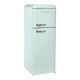 3. Ravanson LKK-210RM Retro Refrigerator 545 x 585 x 1470 mm | 160l | Class E | Mint