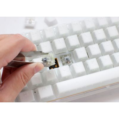 6. Ducky One 3 SF Gaming Keyboard USB White