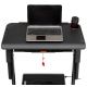 14. HMS LOOP12 MULTI Electric Treadmill with Desk 1-12 km/h, Black
