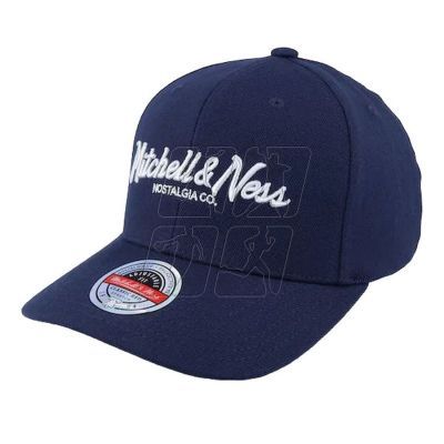 Mitchell &amp; Ness NBA Pinscript Classic Cap HHSSINTL103-MNNYYPPPNAVY