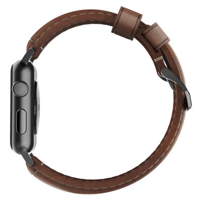 4. Nomad NM1A4RBT00 Smart Personal Accessory Band Brown Leather