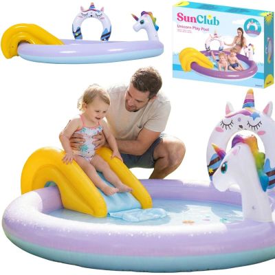 2. Children's pool, playground, unicorn, 195x152x76cm, 51001